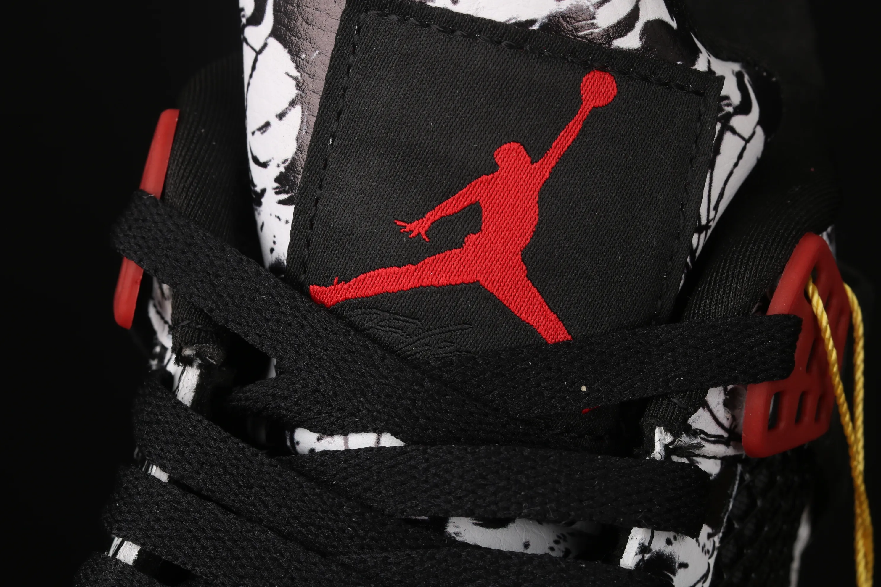 All categories Air Jordan Jordan series basketball shoes Air Jordan 4 G version Air Jordan 4 Tattoo AJ4 Joe 4 Tattoo Graffiti BQ0897-006